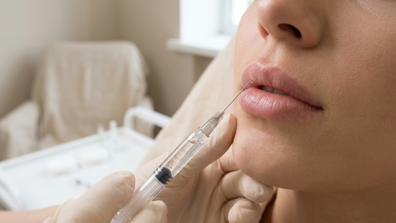 Tratamiento de aumento de labios con ácido hialurónico en Ananda Centro Médico Estético, Murcia