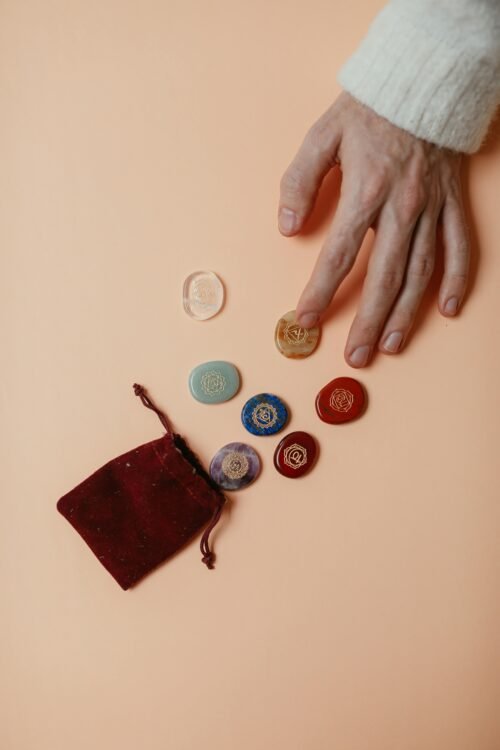 Piedras de los siete chakras para nivelación energética en Murcia