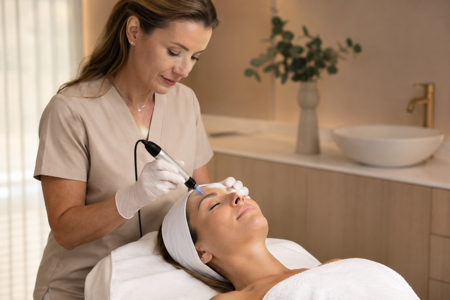 Formación profesional en microneedling y exosomas para esteticistas en Murcia