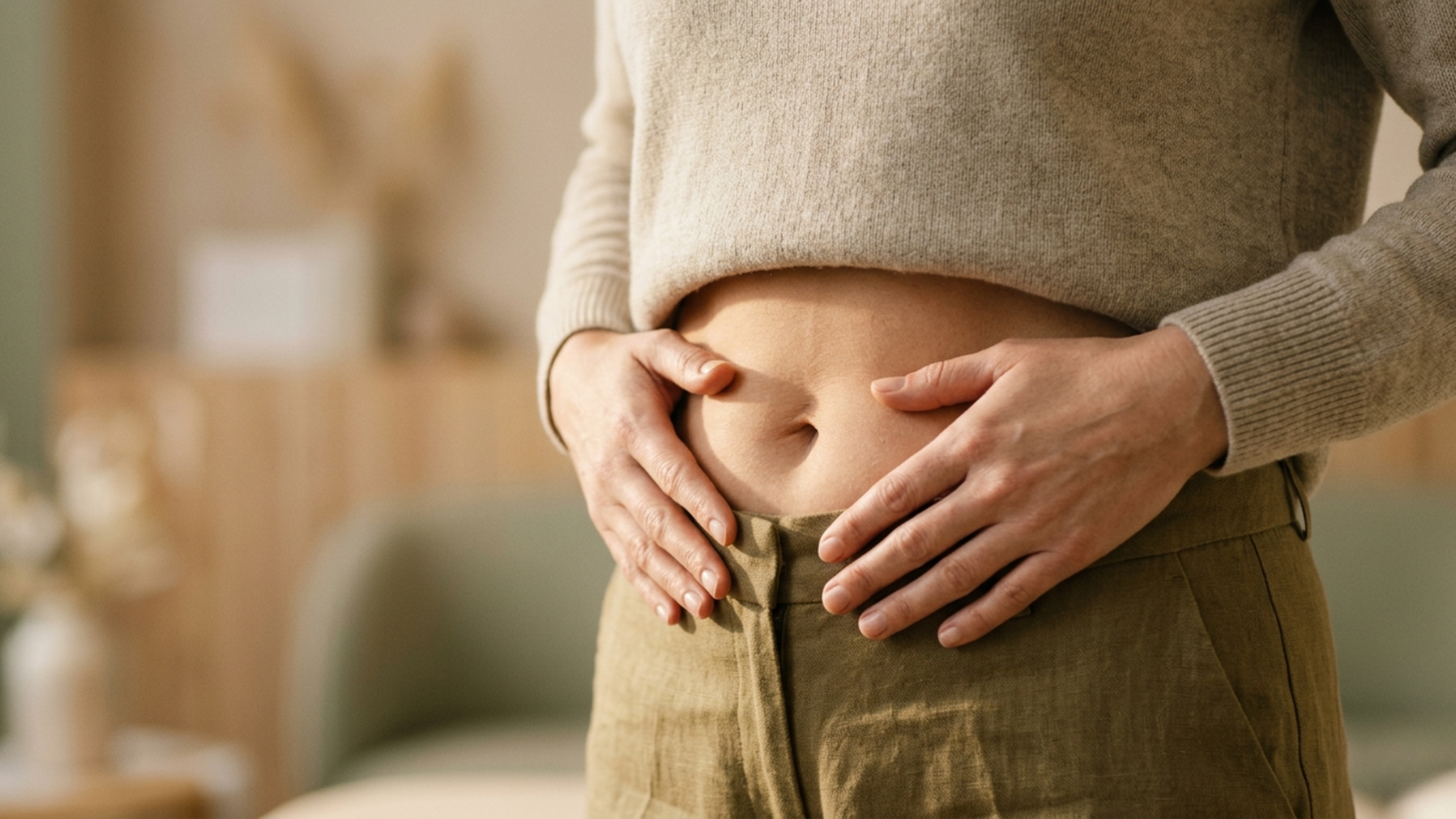 Diagrama de la diástasis de rectos abdominales frente a una anatomía normal