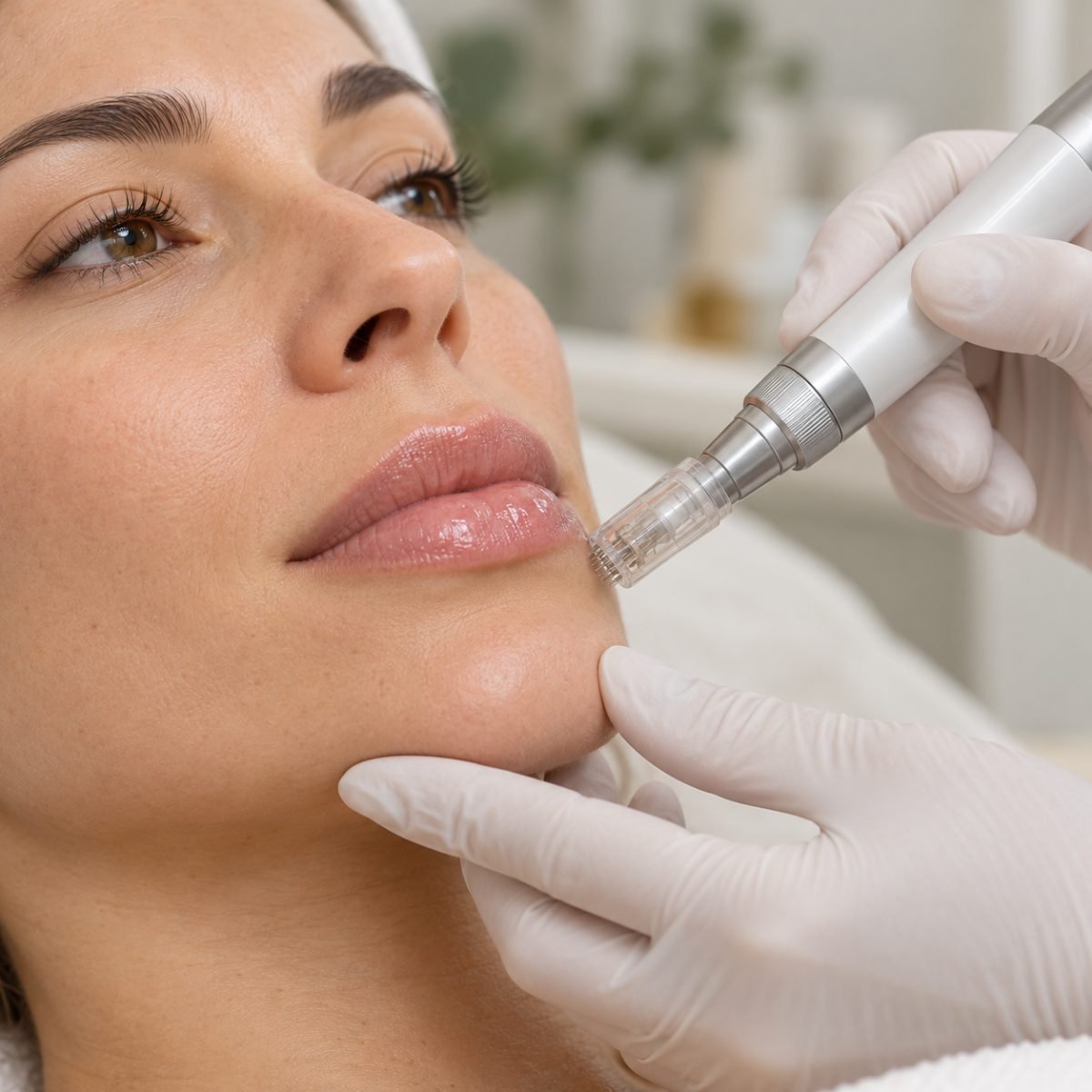 Tratamiento Hidralips con microneedling en los labios en Ananda Centro Médico Estético en Murcia capital
